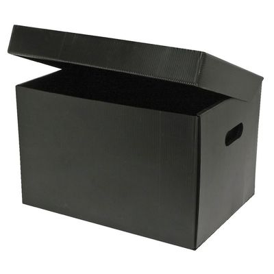 Customsized Antistatic PP Corrugated Box ESD PP Foldable Corrugated Storage Box