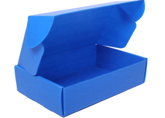 Customsized Antistatic PP Corrugated Box ESD PP Foldable Corrugated Storage Box