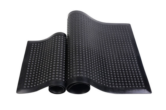 Black Anti Fatigue Mat ESD Industrial Rubber Anti-Fatigue Floor Mat For Workshop Anti Slip Mat