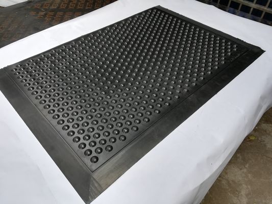 Bubble Top Anti Fatigue Rubber Floor Mats Commercial Rubber Mats