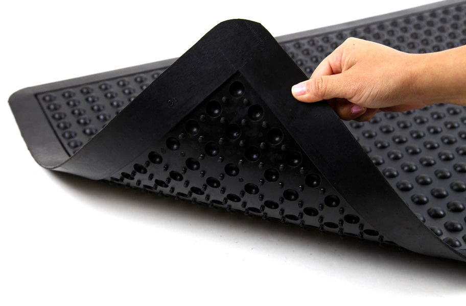 Black Anti Fatigue Mat ESD Industrial Rubber Anti-Fatigue Floor Mat For Workshop Anti Slip Mat