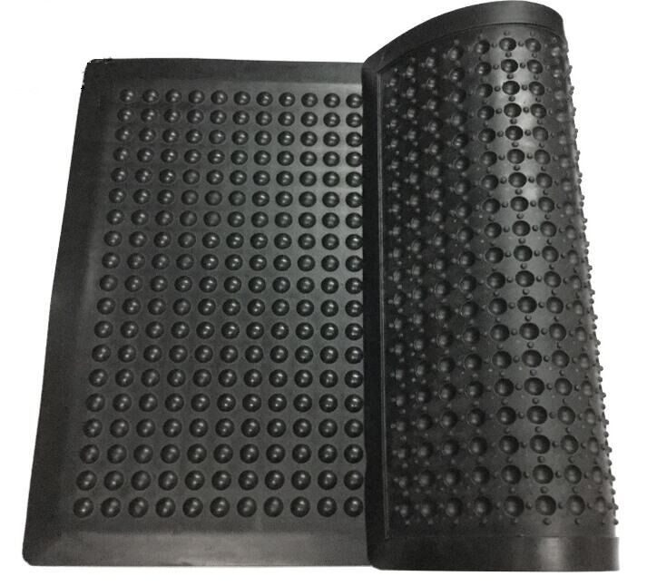 Bubble Top Anti Fatigue Rubber Floor Mats Commercial Rubber Mats